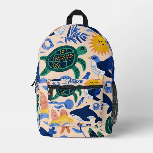 Coastal Sun Print Cut Sew Bag Gift (Front)