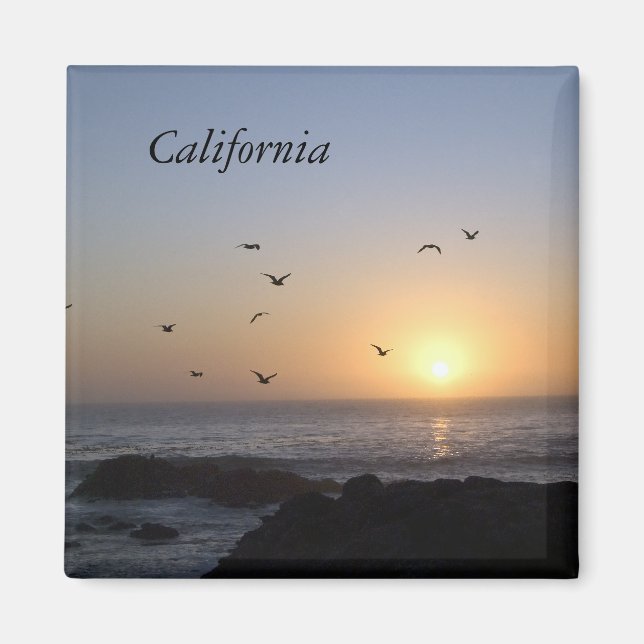 Coastal Sunset magnet (Front)