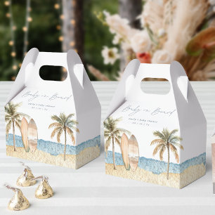 Coastal Surf "Baby on Board" Baby Shower Favour Box