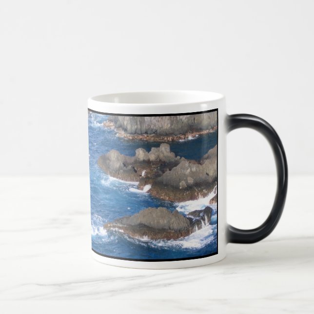 Coastal swirls magic mug (Right)