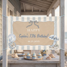 Coastal Teen The Summer Girl Birthday Party