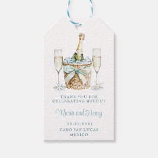 Coastal Toast | Beach Wedding Gift Tags