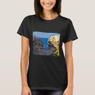 Coastal Town Monopoli Sticker  T-Shirt