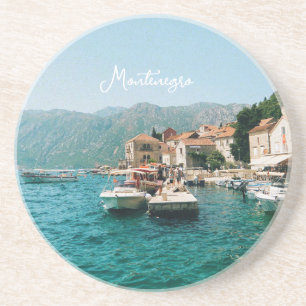 Coastal town of Perast, Montenegro Coaster