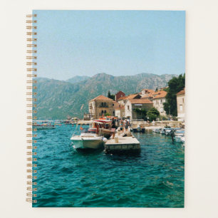Coastal town of Perast, Montenegro Planner