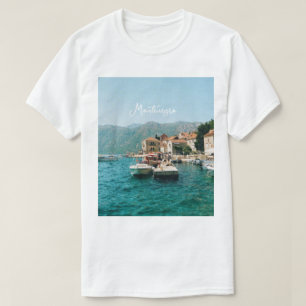 Coastal town of Perast, Montenegro T-Shirt