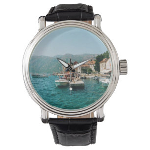 Coastal town of Perast, Montenegro Watch