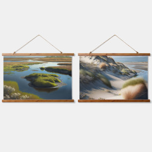 Coastal Tranquility Hanging Tapestry