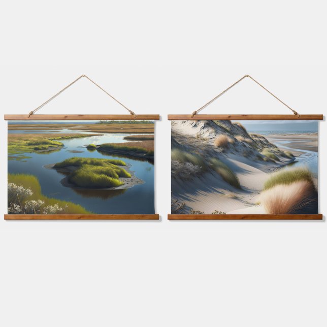 Coastal Tranquility Hanging Tapestry (Double)
