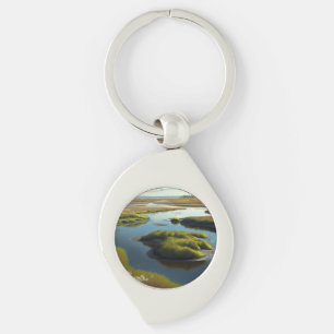 Coastal Tranquility Key Ring