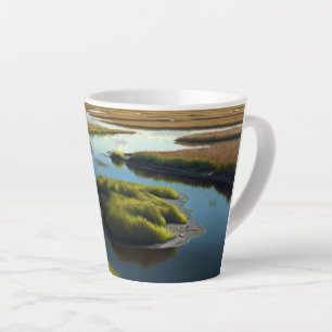 Coastal Tranquility Latte Mug