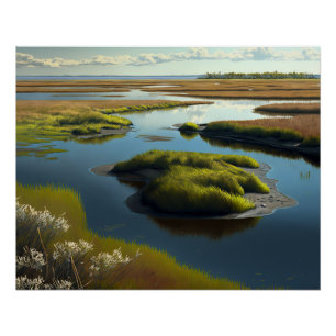Coastal Tranquility Poster