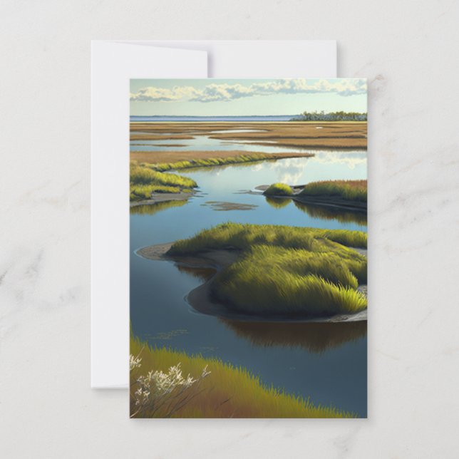 Coastal Tranquility Save The Date (Front)