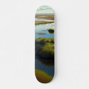 Coastal Tranquility Skateboard