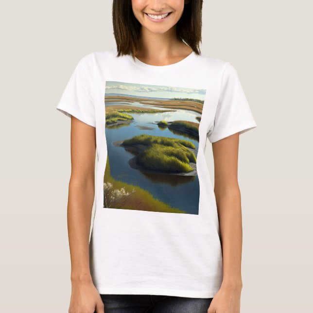 Coastal Tranquility T-Shirt (Front)