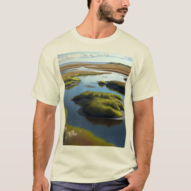 Coastal Tranquility T-Shirt (Front)