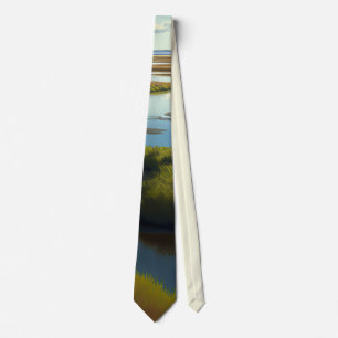 Coastal Tranquility Tie
