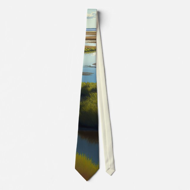 Coastal Tranquility Tie (Front)
