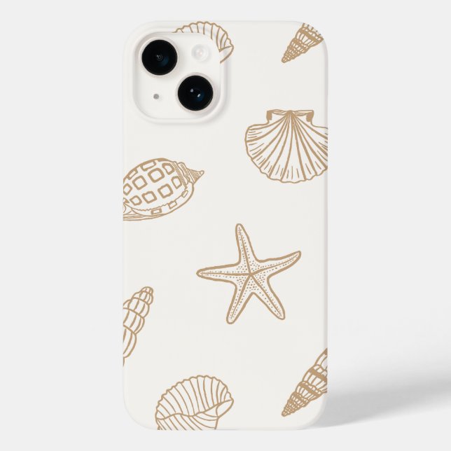 Coastal Treasure Golden Dusk Case-Mate iPhone Case (Back)