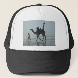 Coastal tribal Camel.JPG Trucker Hat
