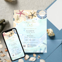 Coastal Tropical Beach Destination Wedding