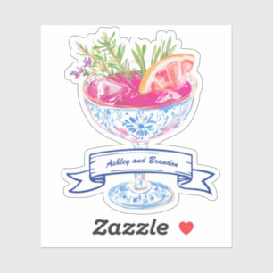 Coastal Tropical Cocktail Drink Personalised