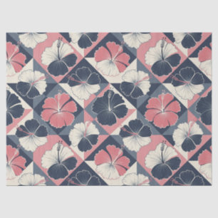 Coastal Tropical Hibiscus Pattern (3) Tissue Paper