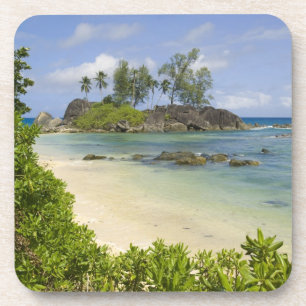 Coastal view on Mahe Island Coaster