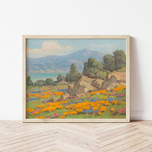 Coastal View   William Franklin Jackson Poster