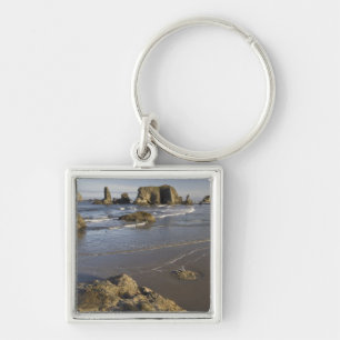 Coastal views, Bandon, Oregon Key Ring