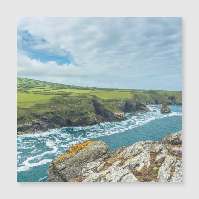 Coastal views from Willapark Lookout Boscastle (Front)