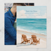 Coastal Watercolor Beach Photo