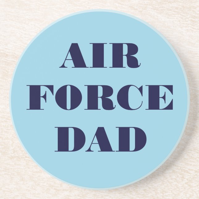 Coaster Air Force Dad (Front)