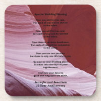 Coaster, Apache Wedding Blessing, Anniverary Gift