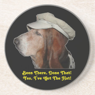 Coaster Basset Hound Been There, Done That