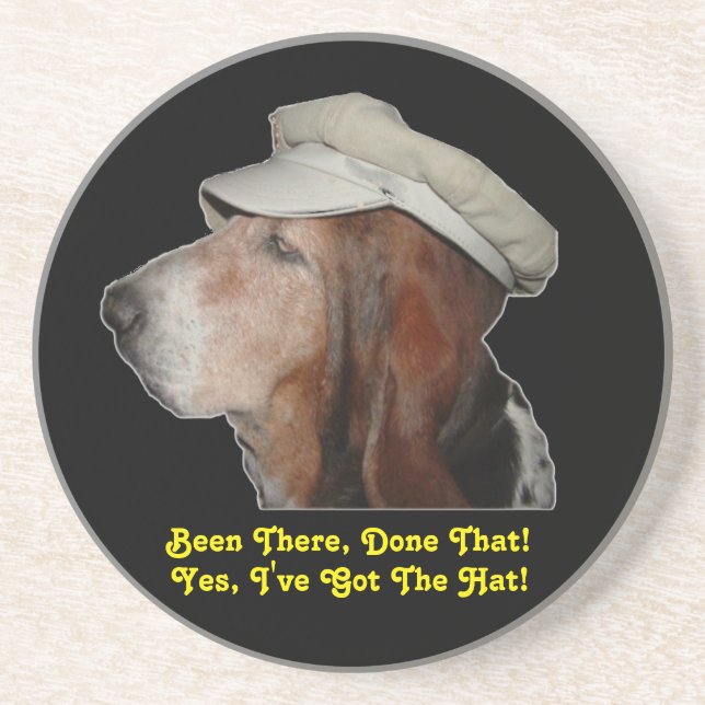 Coaster Basset Hound Been There, Done That (Front)