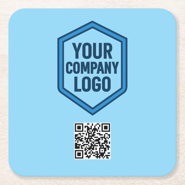 Coaster Business Card for Bars & Breweries – QR Co (Front)
