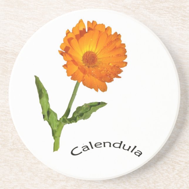 Coaster - Calendula (with title) (Front)