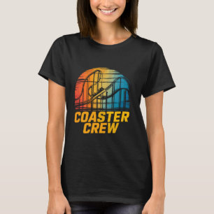 Coaster Crew Rollercoaster Family Roller Vintage T-Shirt