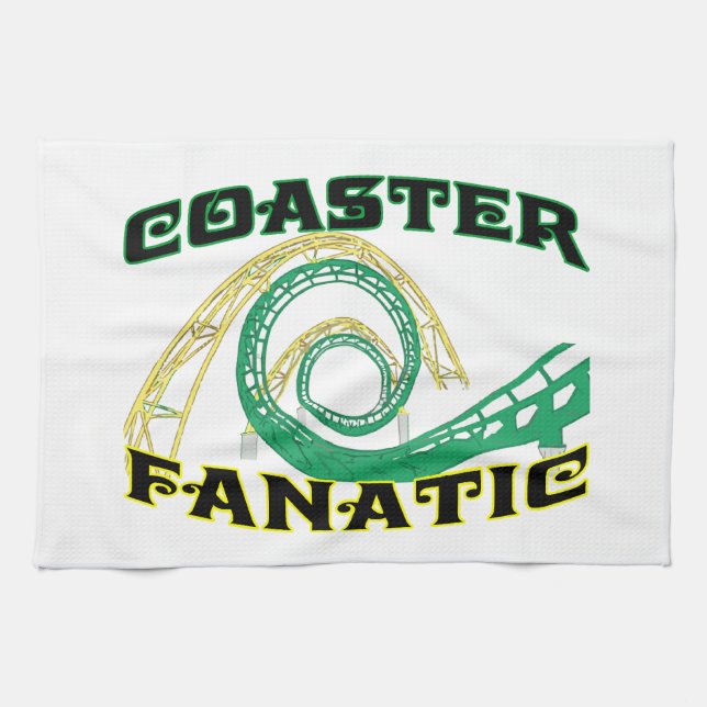 Coaster Fanatic Tea Towel (Horizontal)