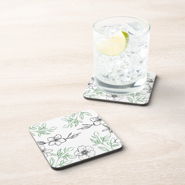 Coaster - Flower design (Right Side)