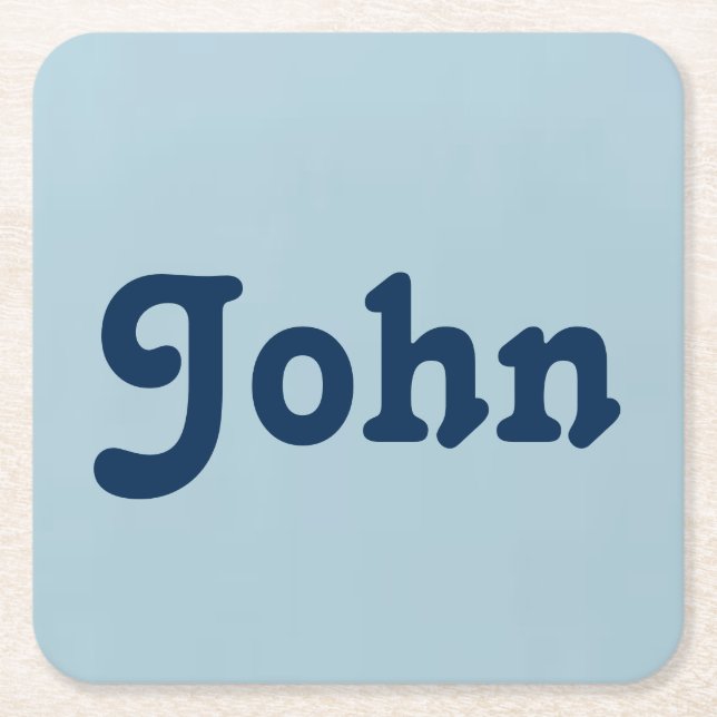 Coaster John (Front)
