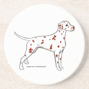 Coaster: Liver Dalmatian Coaster