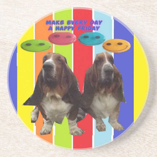 Coaster Make Every Day A Happy Friday (Front)