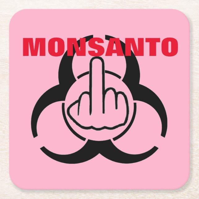 Coaster Monsanto Bio Hazard Flip (Front)