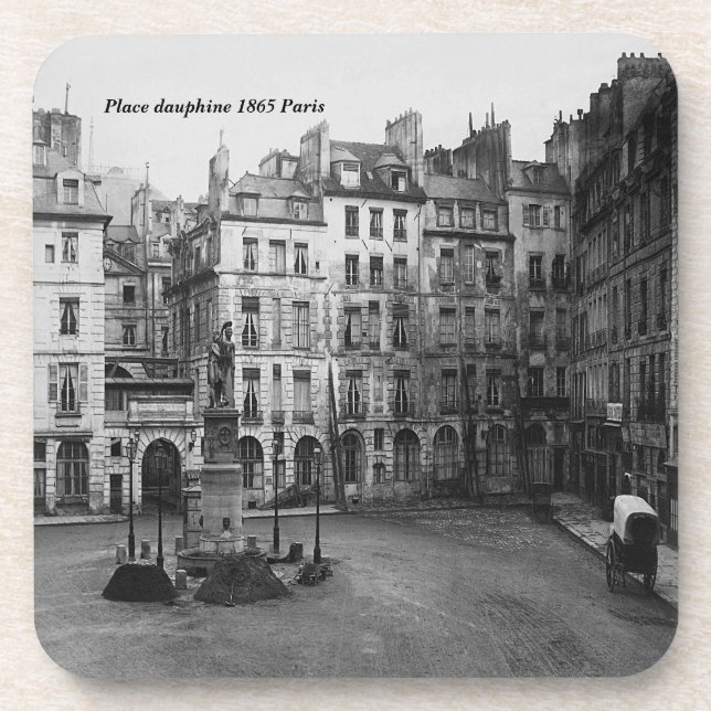 Coaster place dauphine paris (Front)