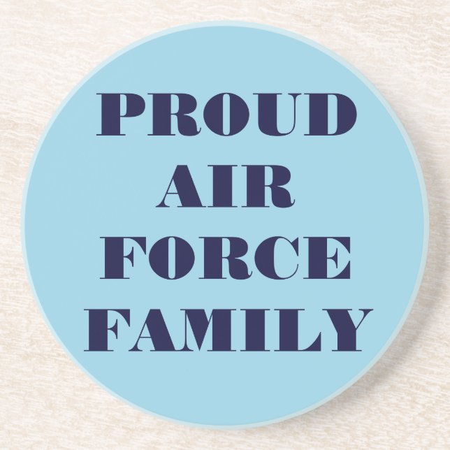 Coaster Proud Air Force Family (Front)