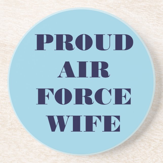 Coaster Proud Air Force Wife (Front)