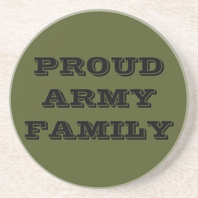 Coaster Proud Army Family (Front)