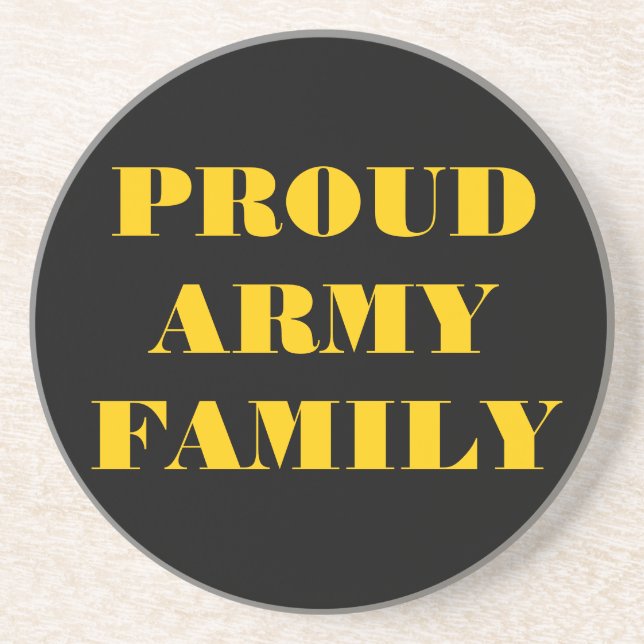 Coaster Proud Army Family (Front)